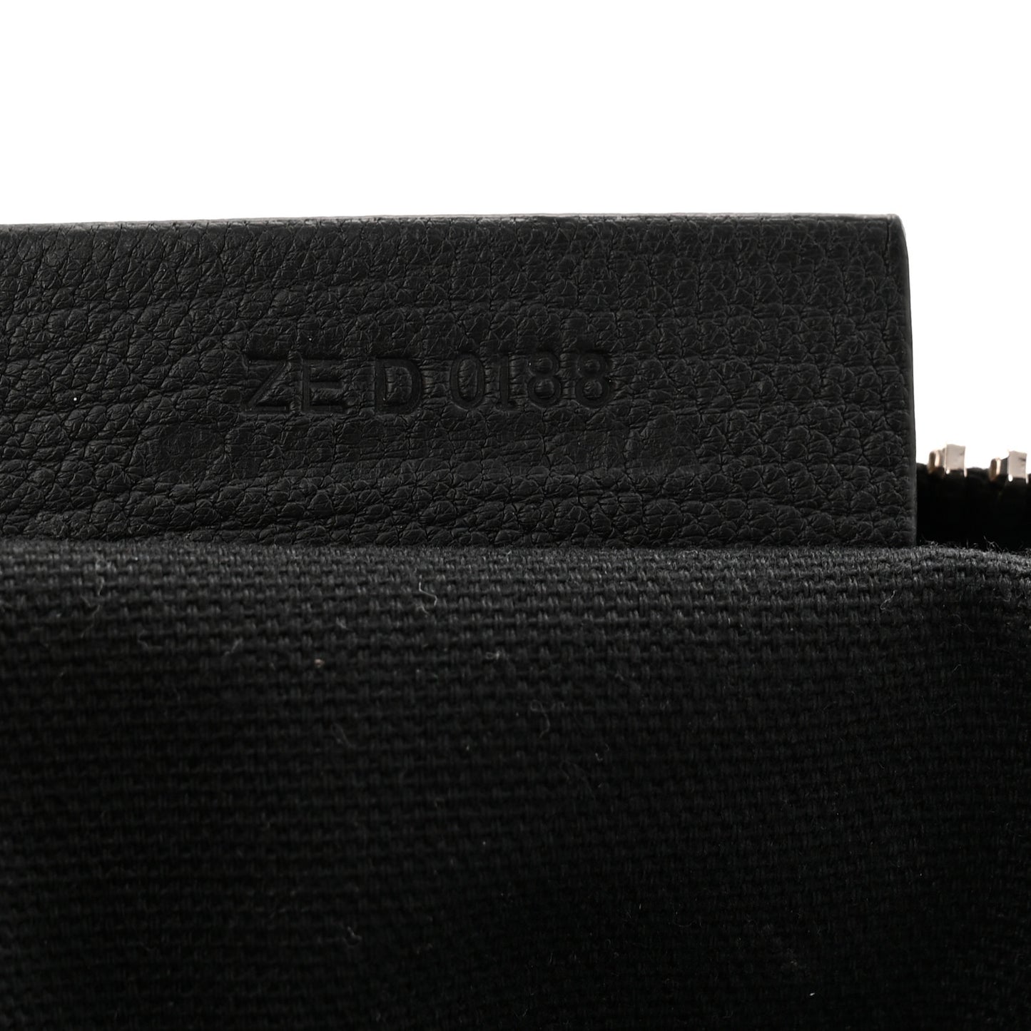 Sugar Goatskin Large Antigona Black