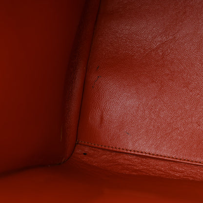 Celine Snakeskin Mini Luggage Orange 11 of 12