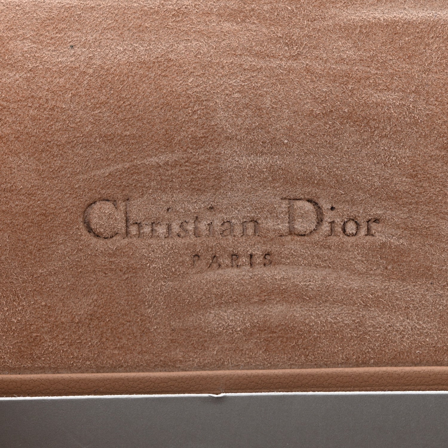 Christian Dior Ultra Matte Calfskin Saddle Belt Clutch Rose Des Vents 6 of 12