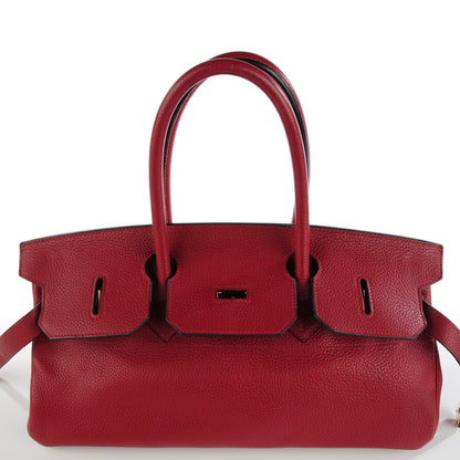 Hermes Taurillon Clemence JPG Birkin 42 Rouge H 8 of 19