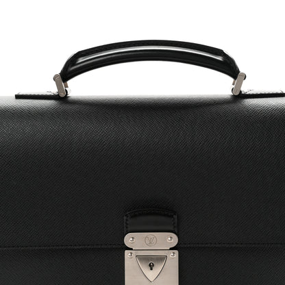 Louis Vuitton Taiga Neo Robusto 2 Compartment Briefcase Black 6 of 8