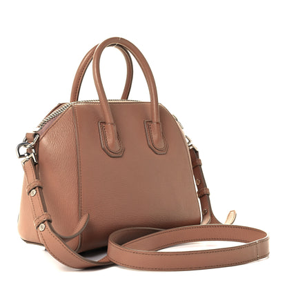 Givenchy Sugar Goatskin Mini Antigona Caramel 2 of 9