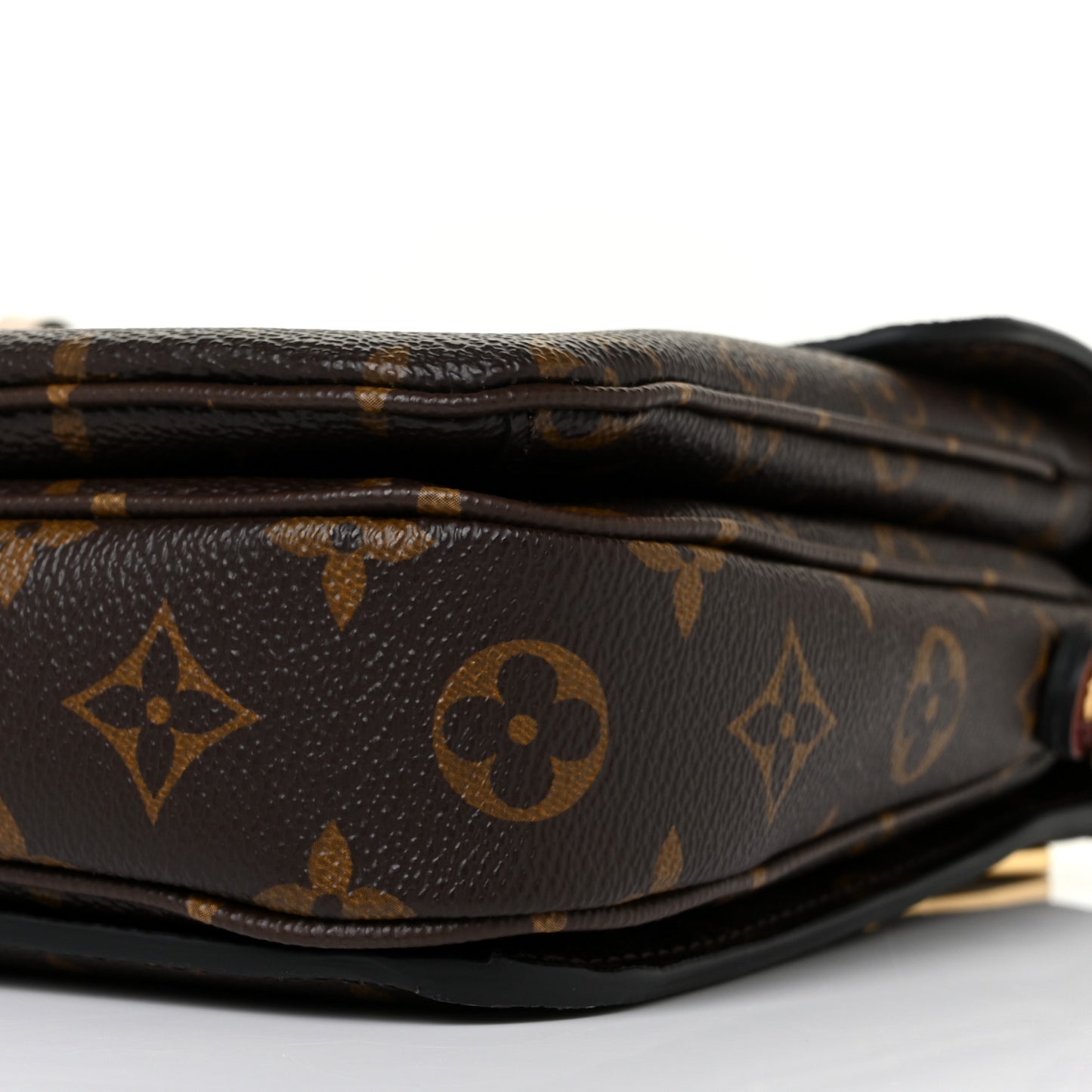 Monogram Braided Pochette Metis Safran