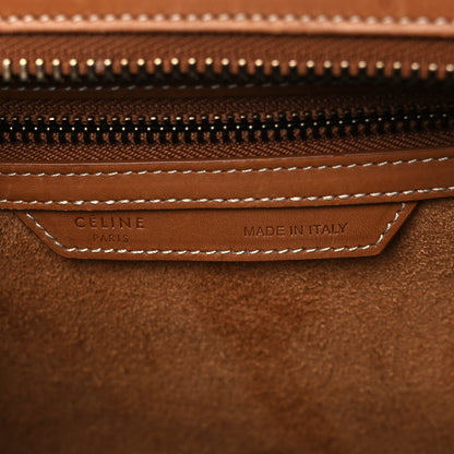Celine Natural Calfskin Micro Luggage Tan 6 of 9