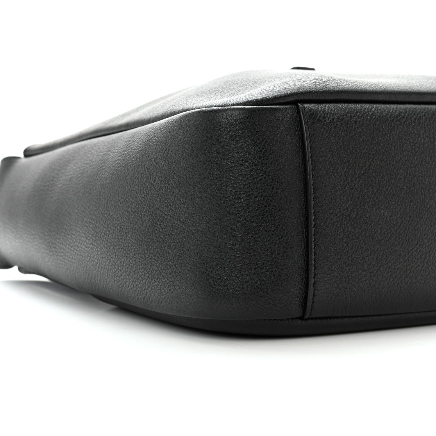Saint Laurent Smooth Calfskin Small Le 5 A 7 Soft Hobo Black 9 of 13