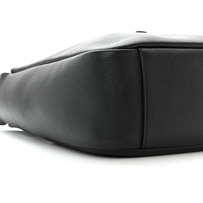 Saint Laurent Smooth Calfskin Small Le 5 A 7 Soft Hobo Black 9 of 13
