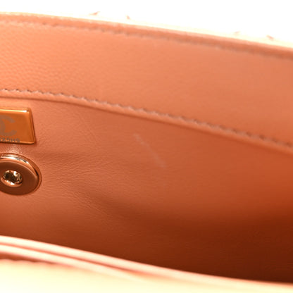 Chanel Caviar Quilted Mini Coco Handle Flap Brown 7 of 12