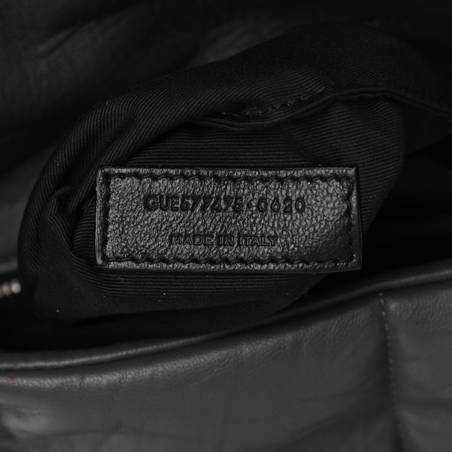 Calfskin Quilted Medium Loulou Puffer Monogram Chain Satchel Concrete