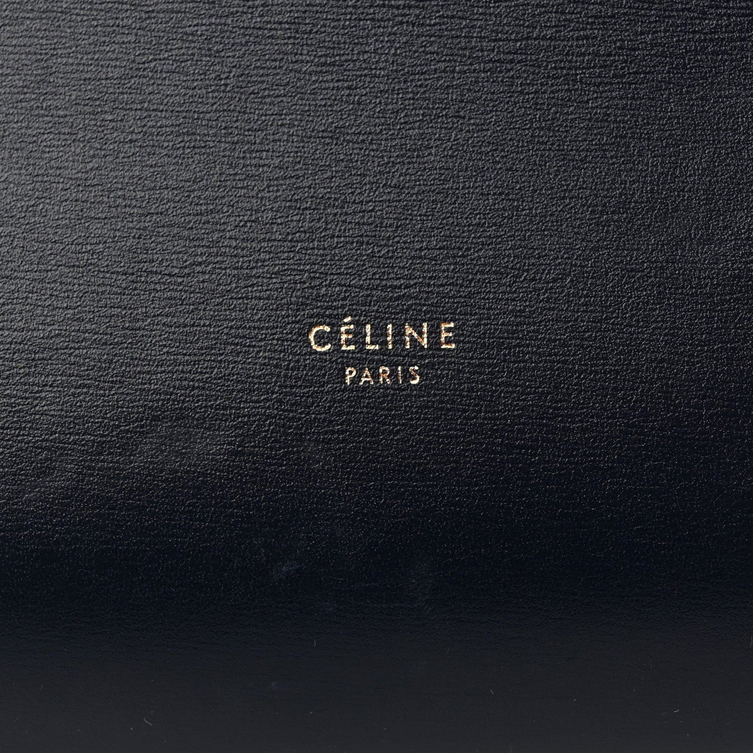Celine Palmelato Calfskin Medium Tie Knot Tote Midnight 7 of 10