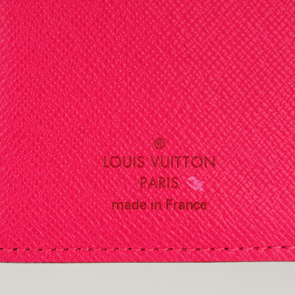 Louis Vuitton Monogram Multicolor Small Ring Agenda Cover Black Grenade 5 of 7