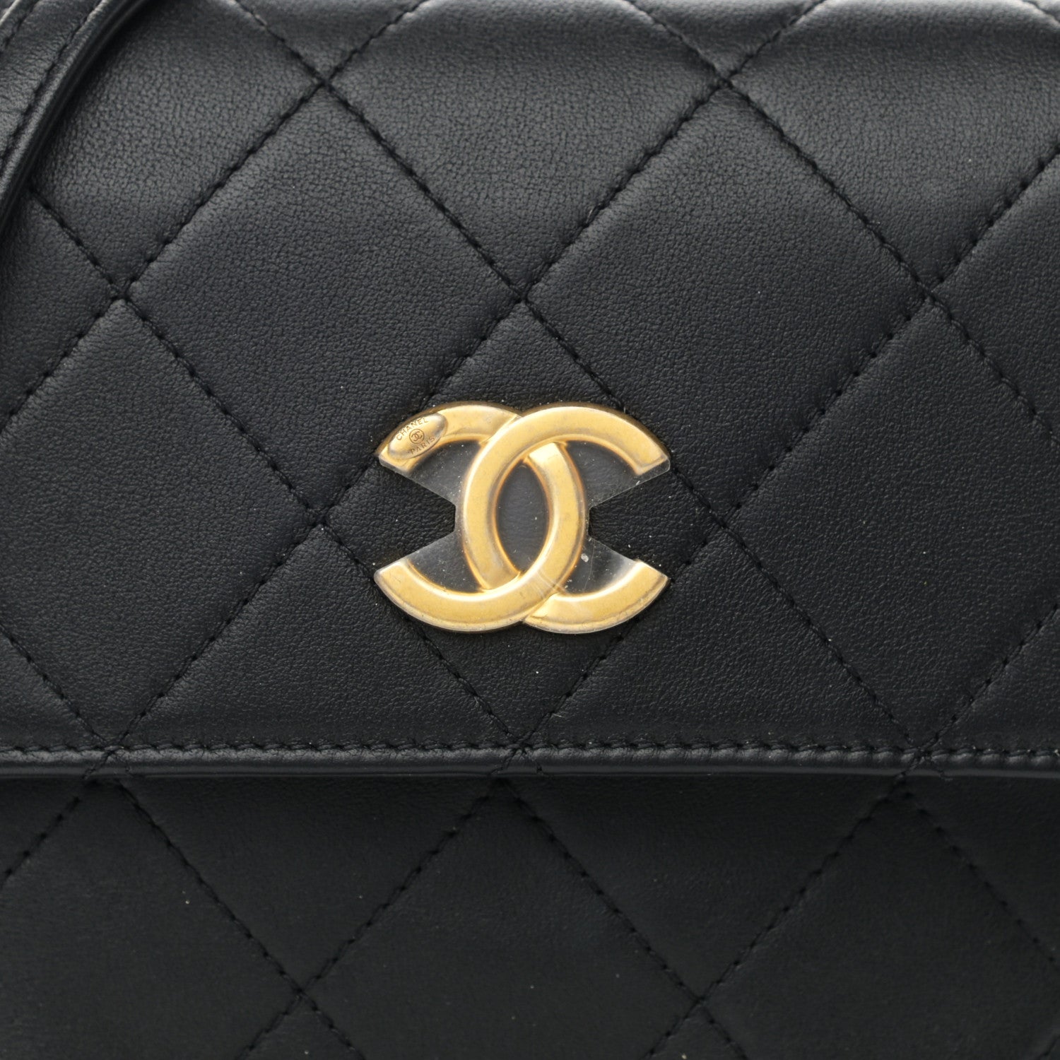 Chanel Calfskin Quilted Pearl Small About Pearls Hobo Bag Black 8 of 10