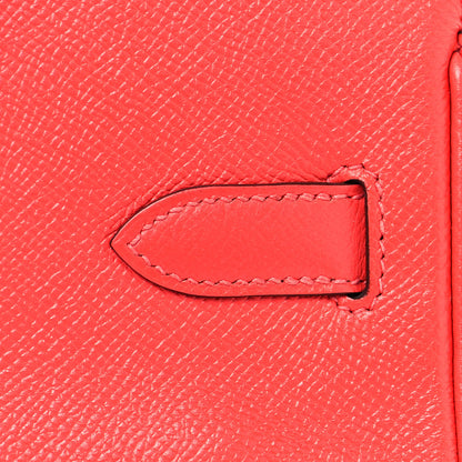 Hermes Epsom Birkin 30 Rose Jaipur 9 of 33