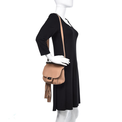 Gucci Calfskin Small Nouveau Shoulder Bag Camelia 2 of 12