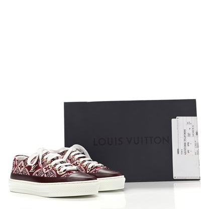 Louis Vuitton Jacquard Since 1854 Stellar Sneakers 35 Bordeaux 9 of 9
