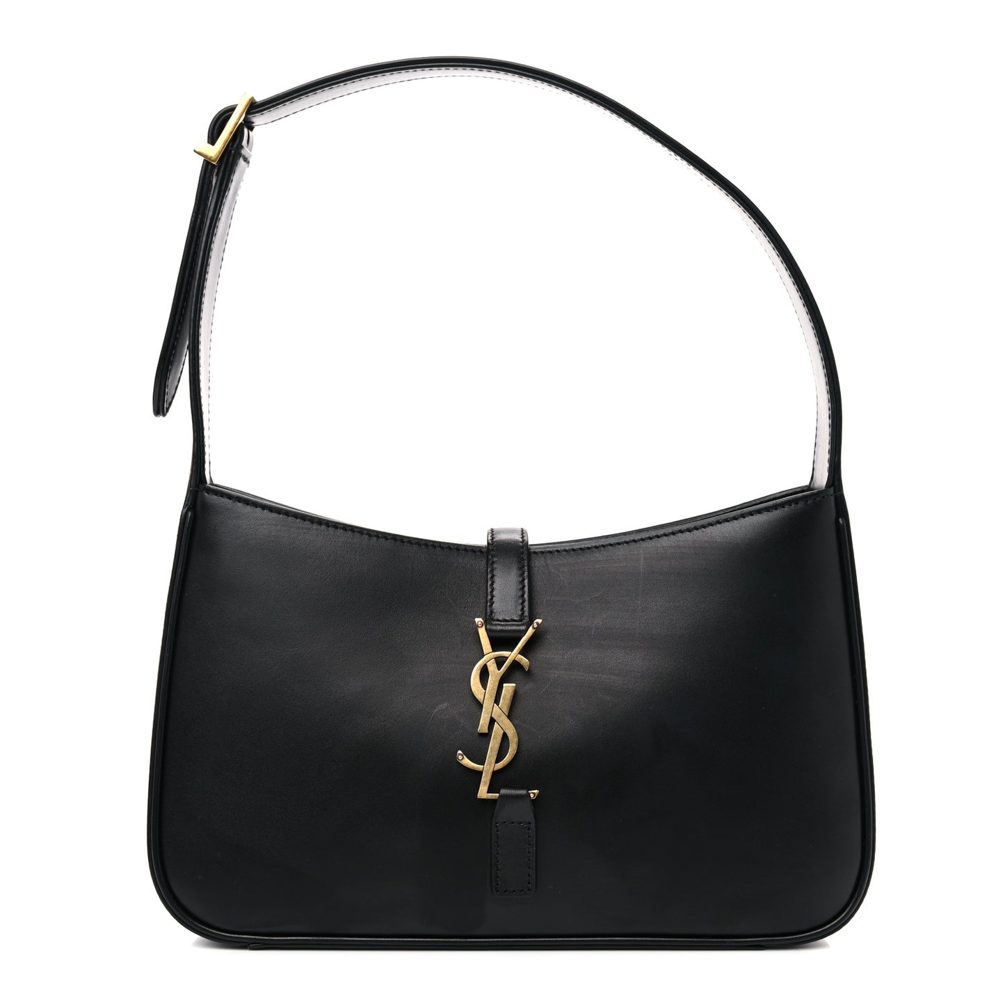 Smooth Calfskin Le 5 A 7 Hobo Black