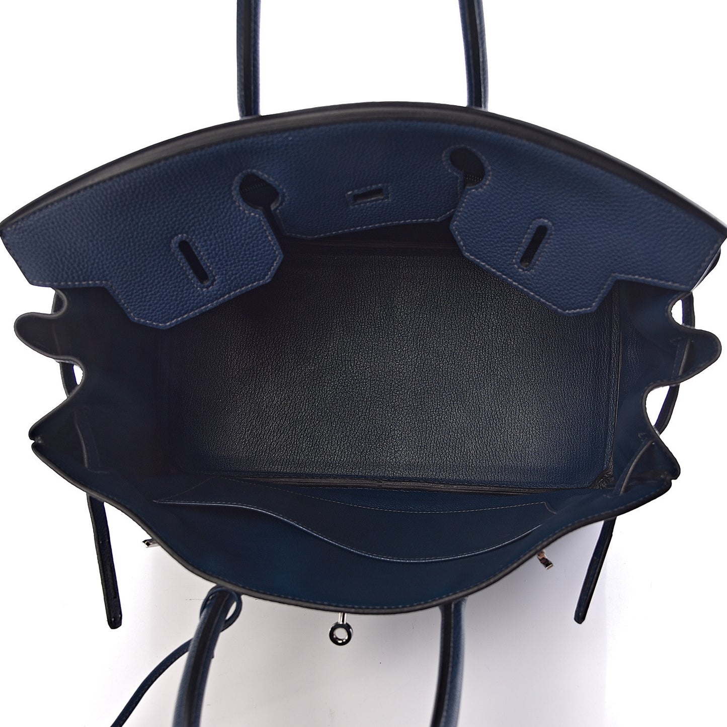 Togo Birkin 35 Bleu De Prusse
