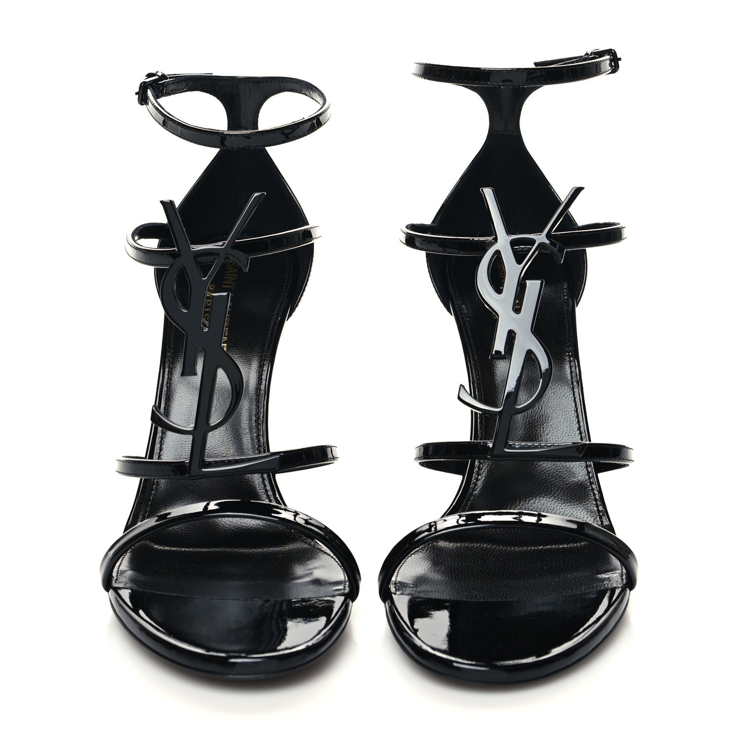 Patent Cassandra 100 Sandals 38.5 Black