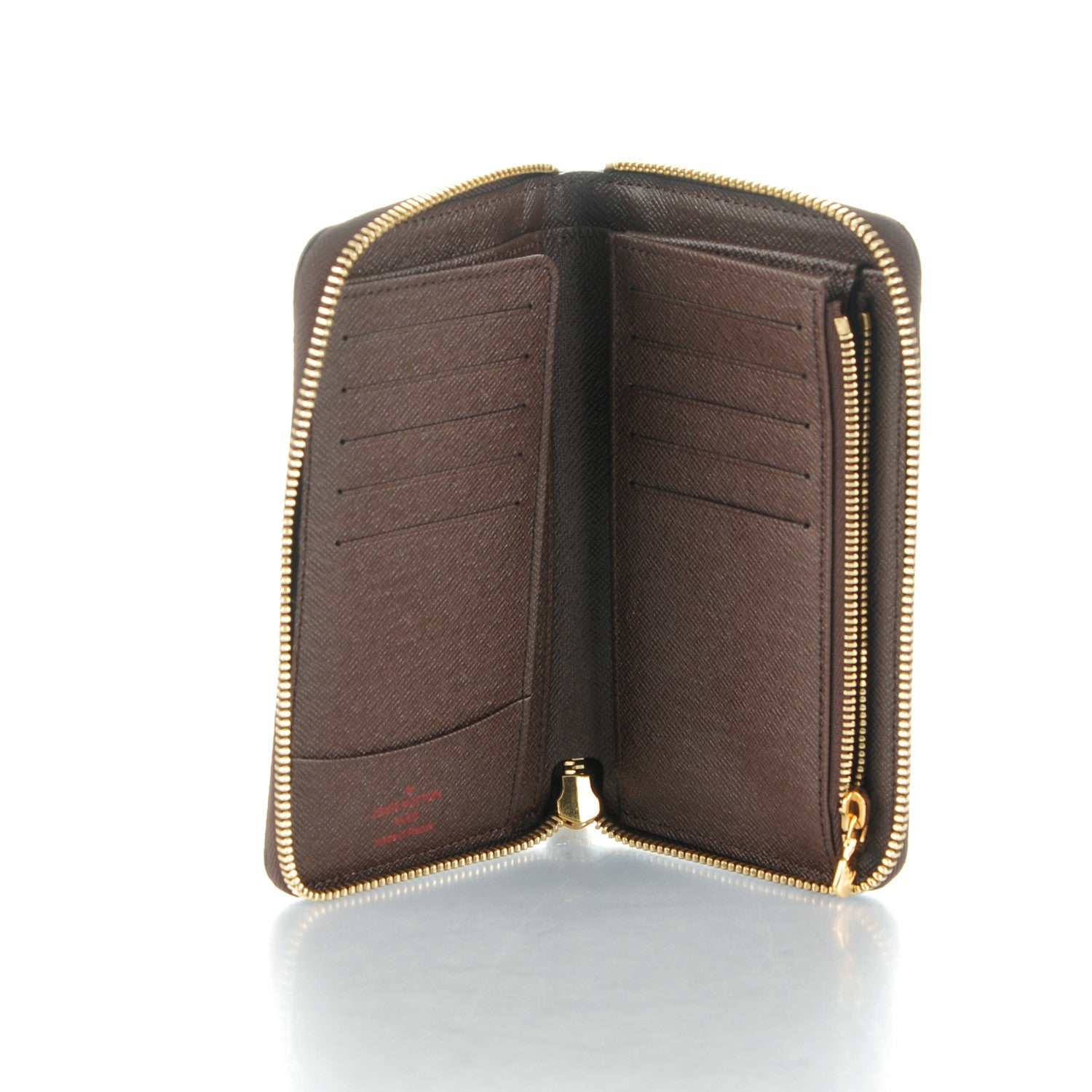 Louis Vuitton Damier Ebene Zippy Compact Wallet 5 of 7