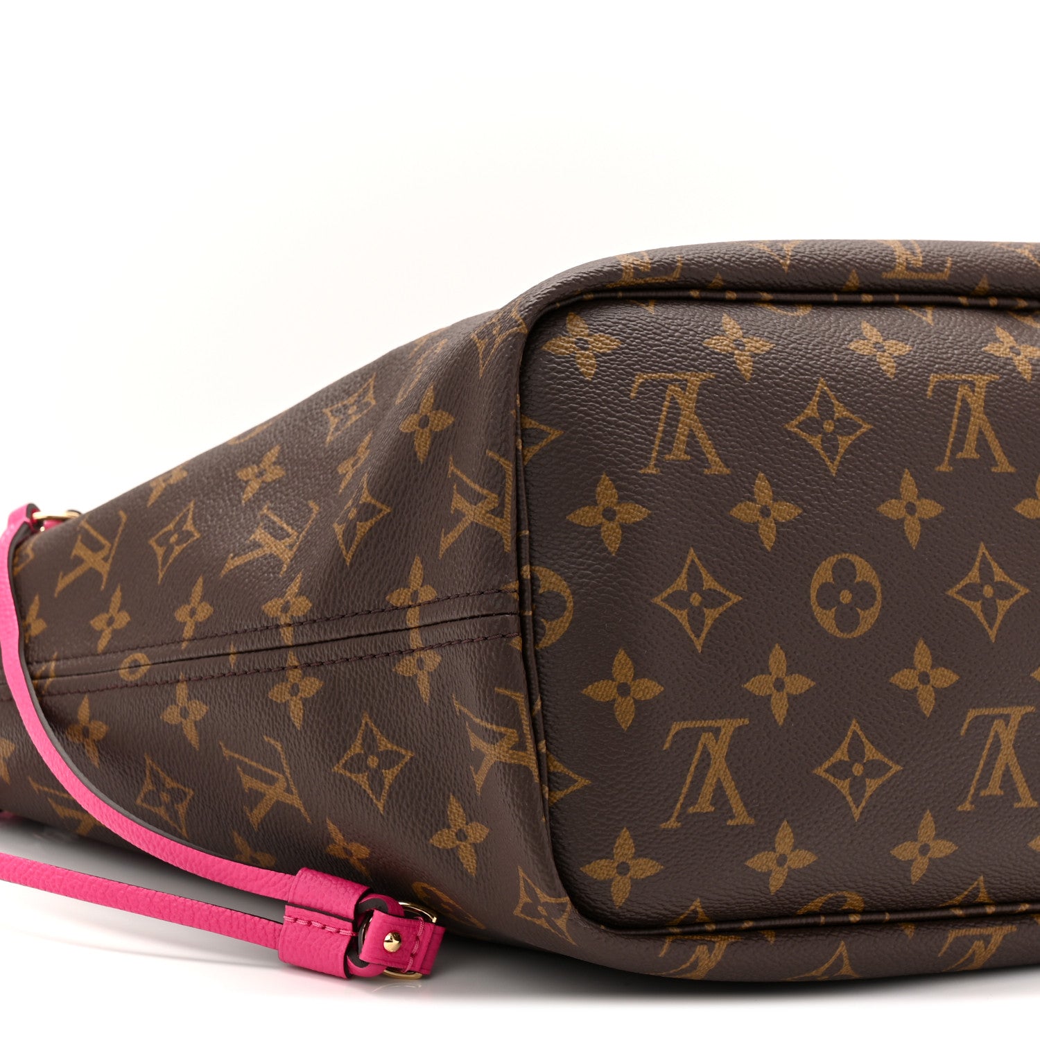 Louis Vuitton Monogram Inside Out Neverfull Bandouliere MM Rose Pondichery 8 of 9