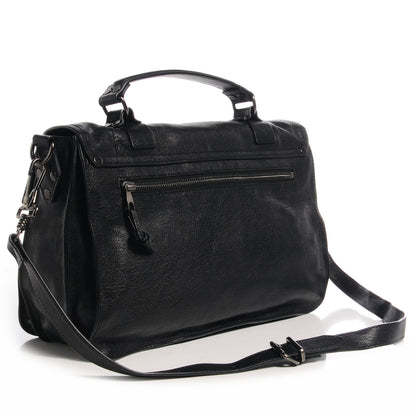 Proenza Schouler Lambskin PS1 Medium Satchel Black 3 of 12