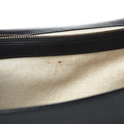 Gucci Calfskin Bamboo Web Large Dionysus Top Handle Bag Black Bright Evergreen Hibiscus Red 20 of 21