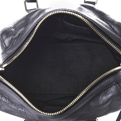Marc Jacobs Calfskin Recruit Bauletto Satchel Tote Bag Grey 5 of 12