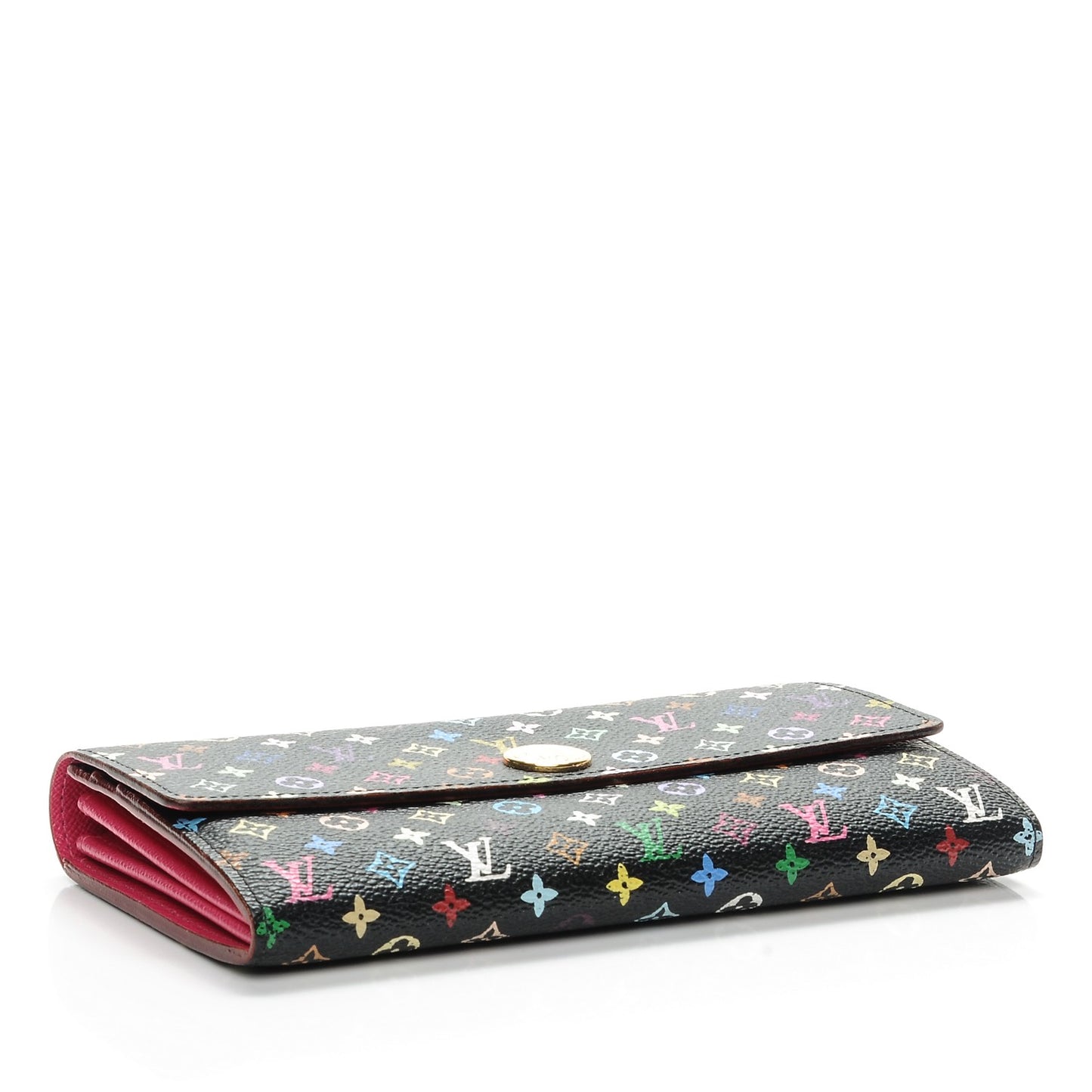 Monogram Multicolor Sarah Wallet Black Grenade