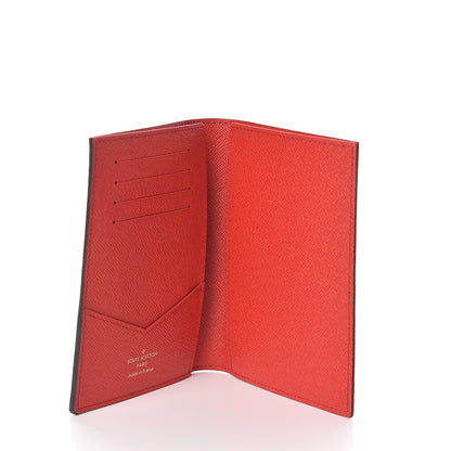 Louis Vuitton Monogram 2019 Christmas Animation Passport Cover Rouge 4 of 5