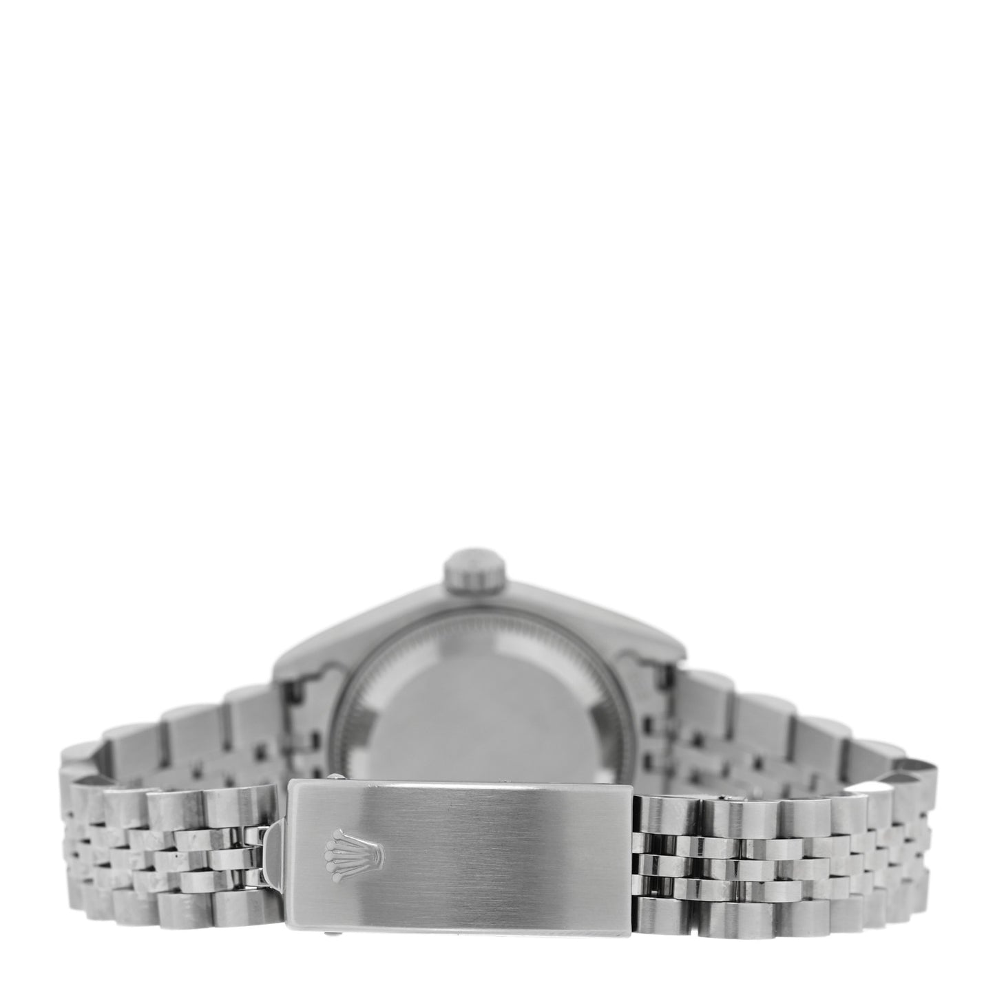 Stainless Steel 18K White Gold 26mm Oyster Perpetual Datejust Watch Blue 79174