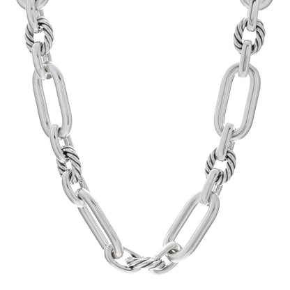 David Yurman Sterling Silver Lexington Chain Necklace 18" 1 of 3