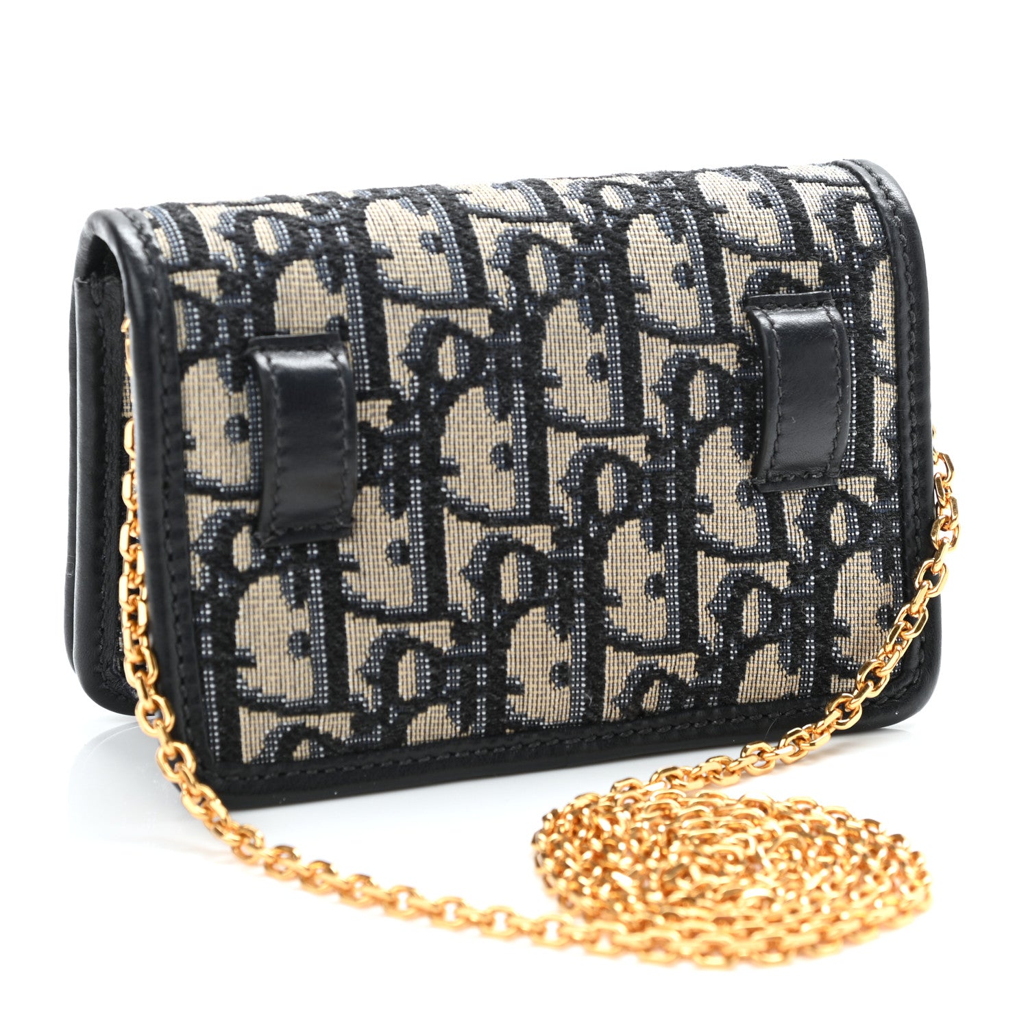 Christian Dior Oblique Nano 30 Montaigne Pouch Blue 3 of 10
