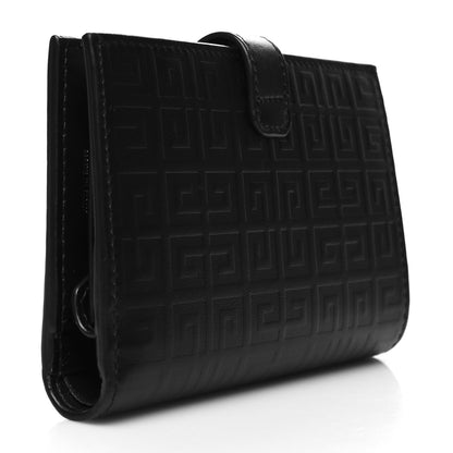 Givenchy Calfskin 4G Embossed G-Essentials Bifold Wallet Black 3 of 12