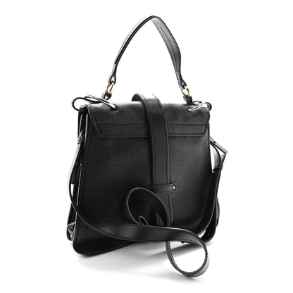 Chloe Grained Calfskin Medium Aby Day Shoulder Bag Black 3 of 10