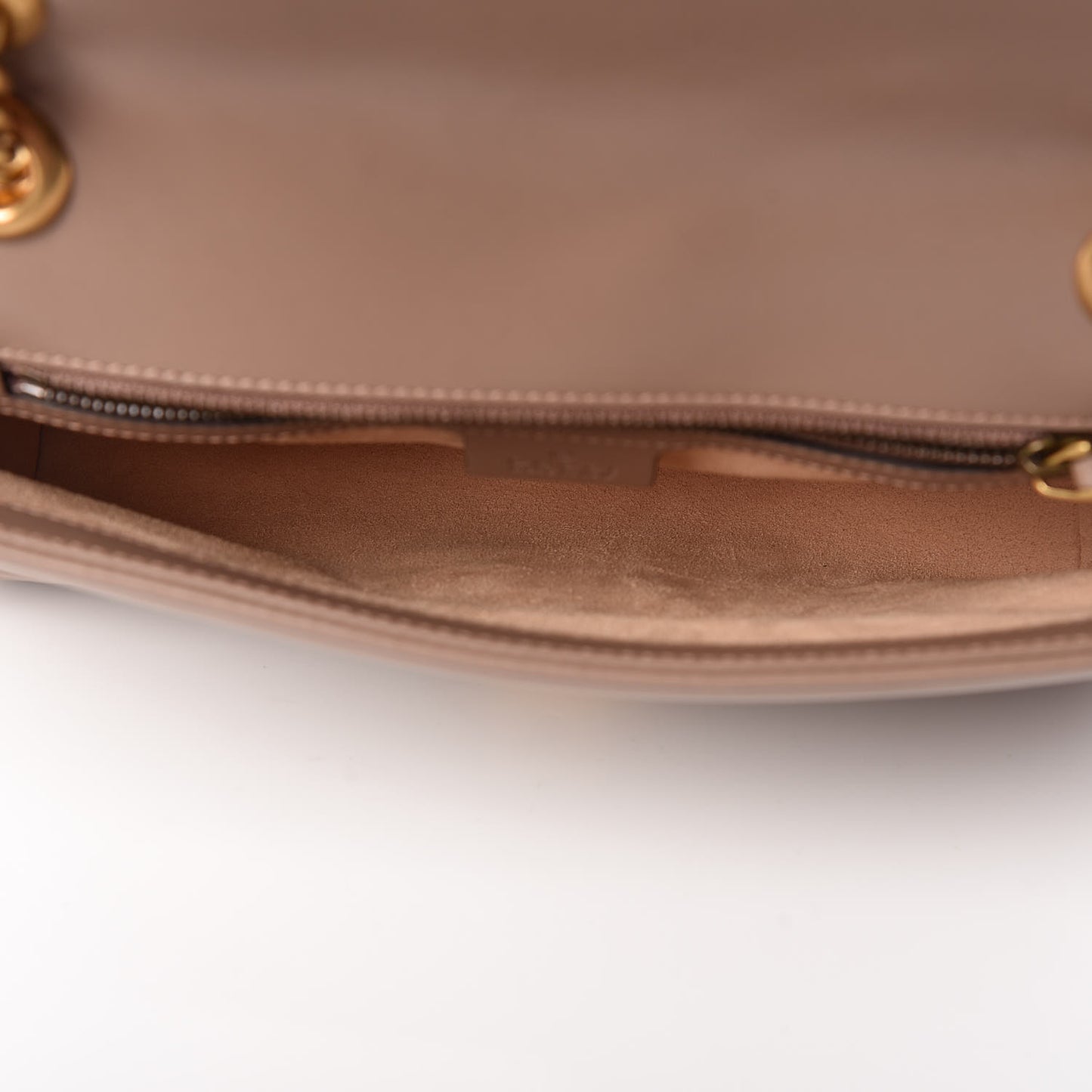 Calfskin Matelasse Small GG Marmont Shoulder Bag Porcelain Rose