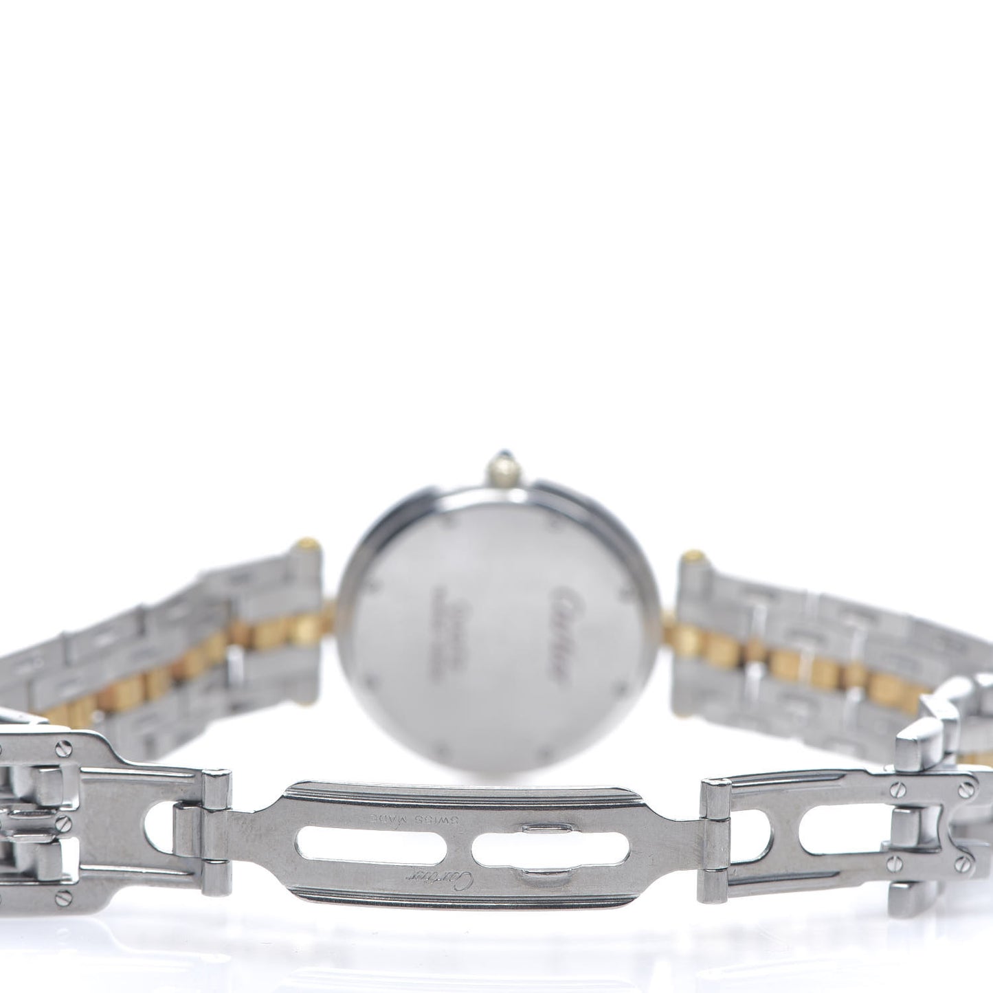 Stainless Steel 18K Yellow Gold 29mm Panthere Vendome Quartz Watch