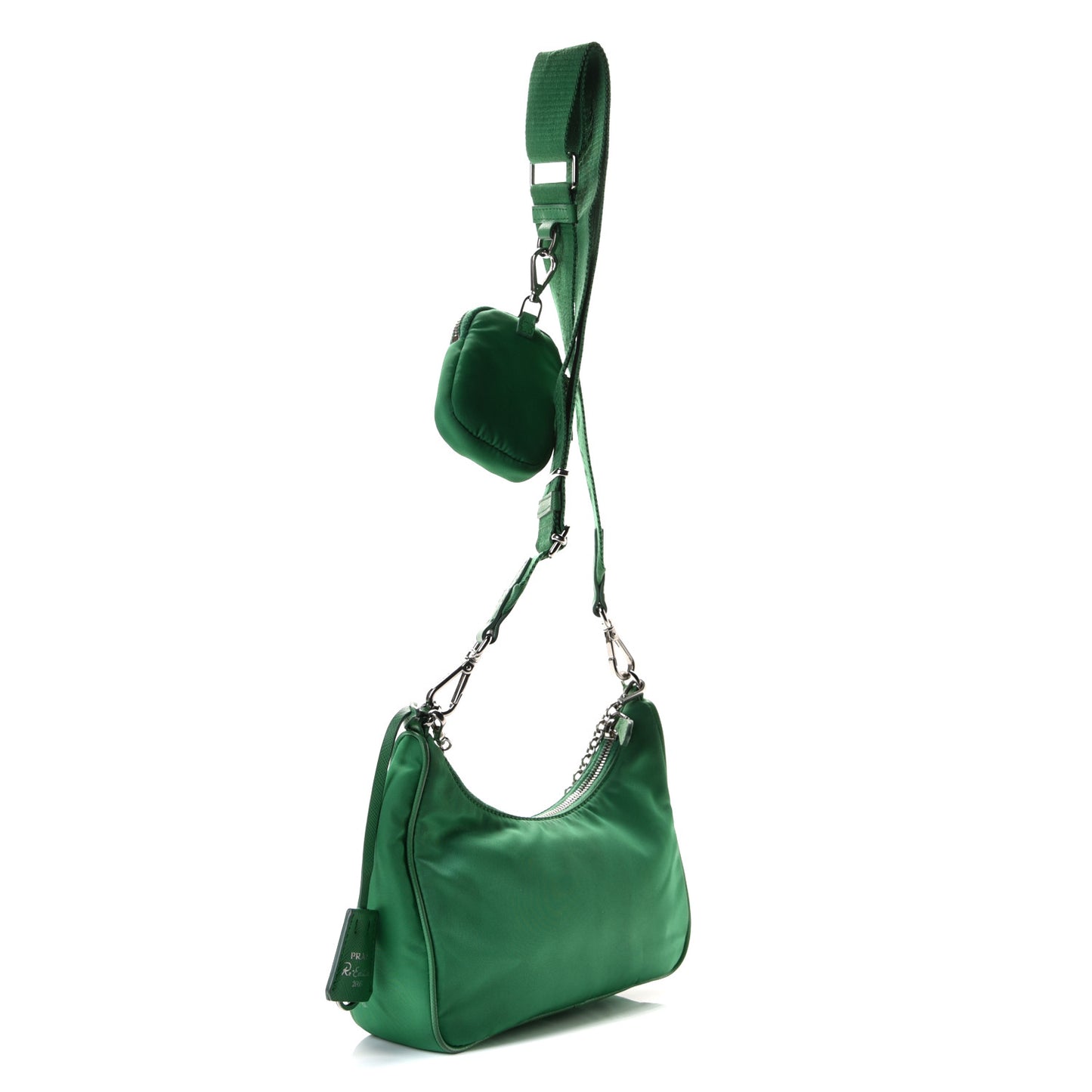 Nylon Re-Edition 2005 Shoulder Bag Menta
