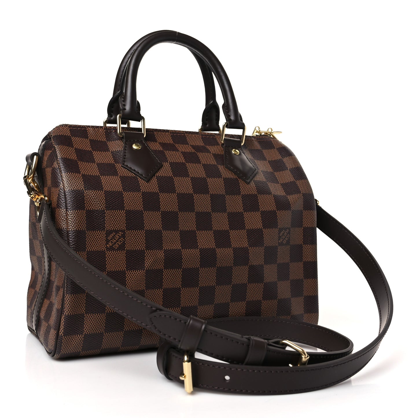 Damier Ebene Speedy Bandouliere 25