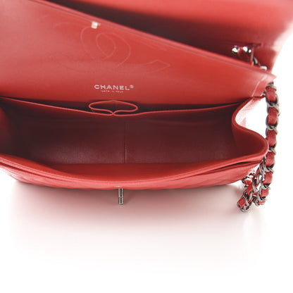 Chanel Caviar Quilted Jumbo Double Flap Red 5 of 11