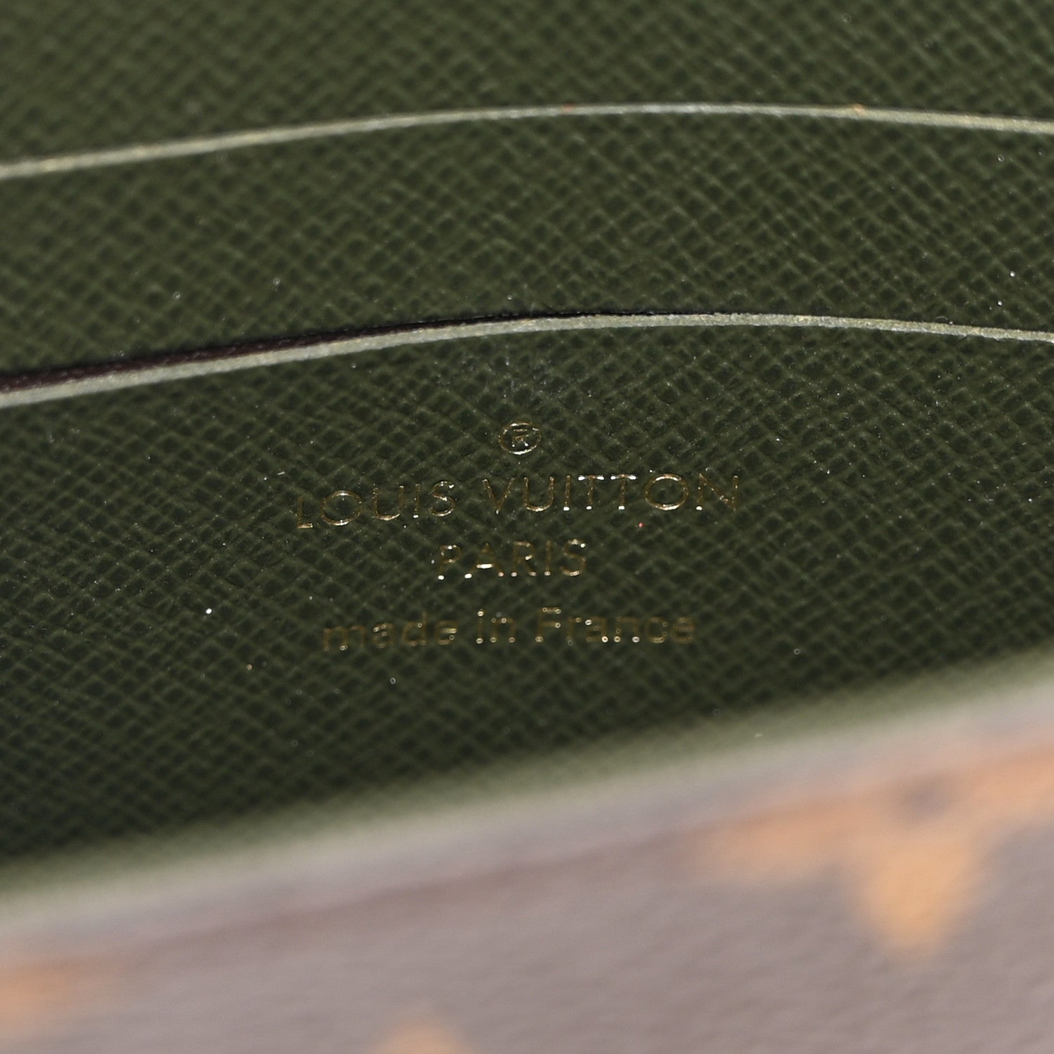 Louis Vuitton Monogram Felicie Strap & Go Kaki 6 of 9
