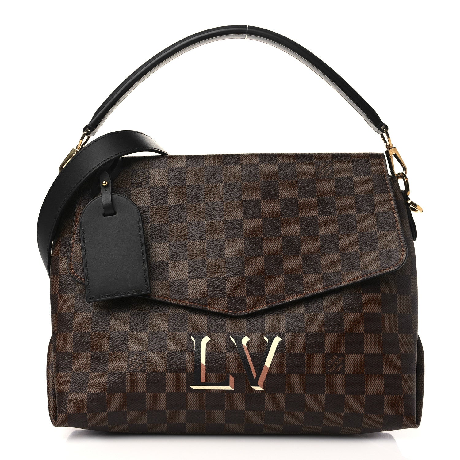 Louis Vuitton Damier Ebene Beaubourg MM 1 of 8