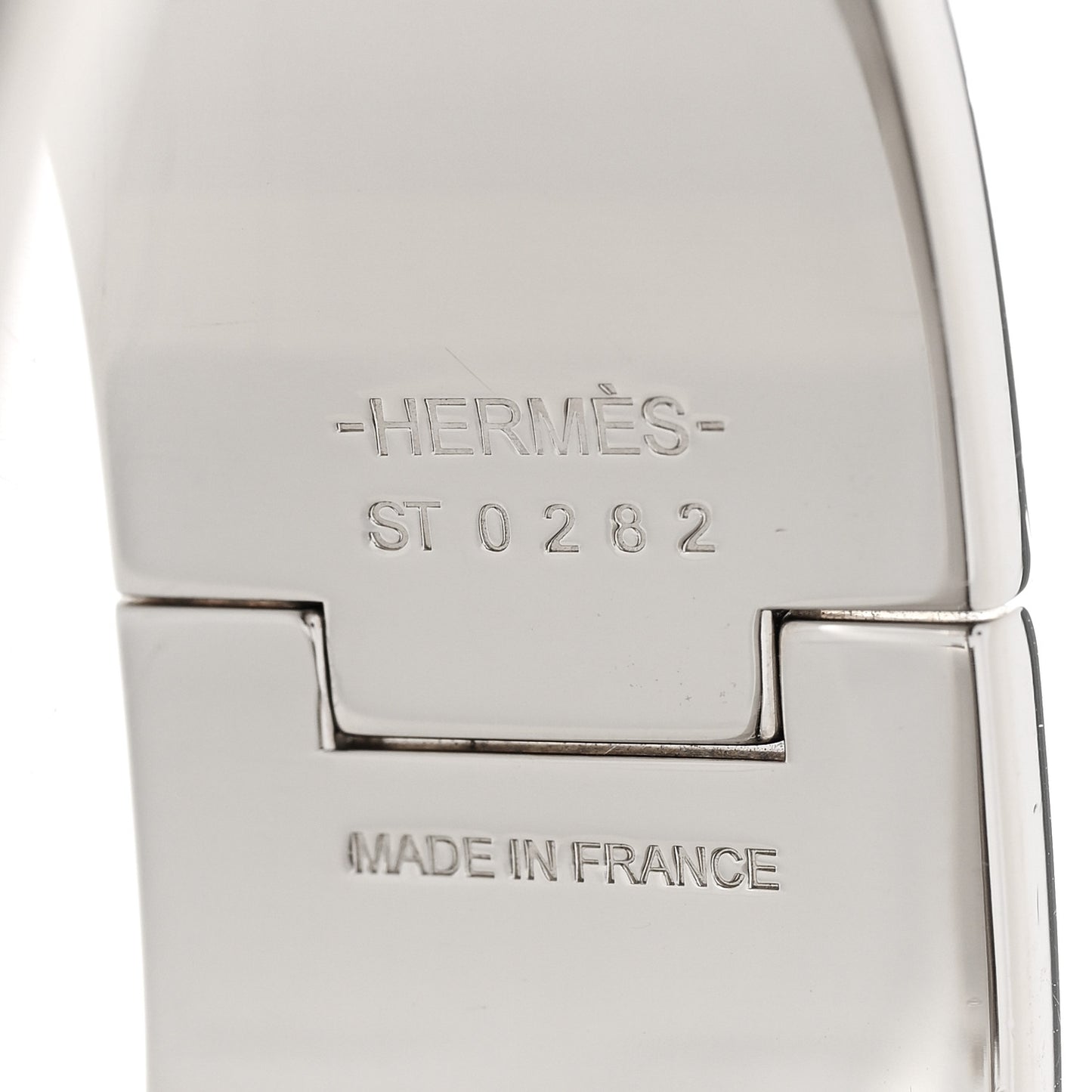 Enamel Wide Clic Clac H Bracelet PM Black