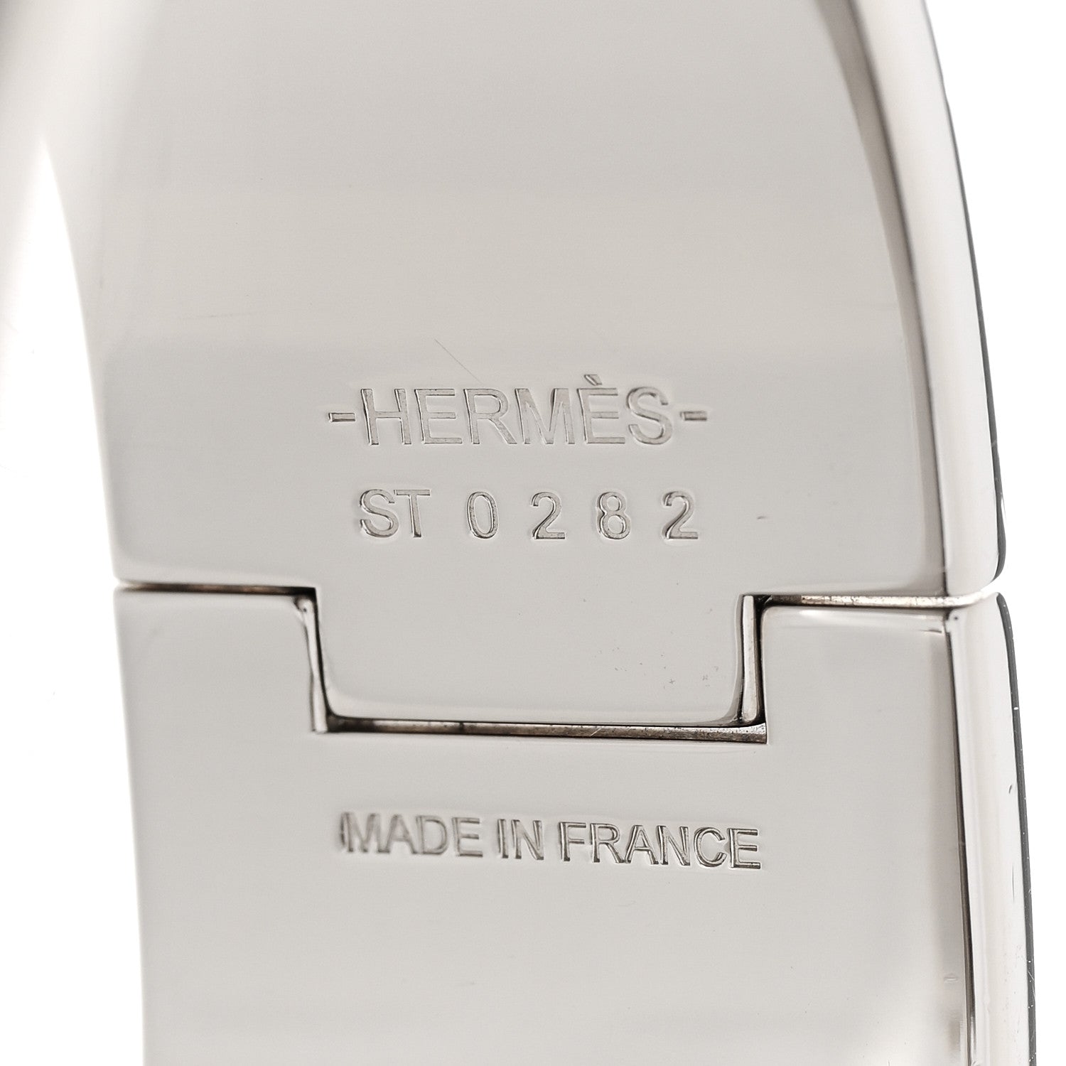 Hermes Enamel Wide Clic Clac H Bracelet PM Black 3 of 4