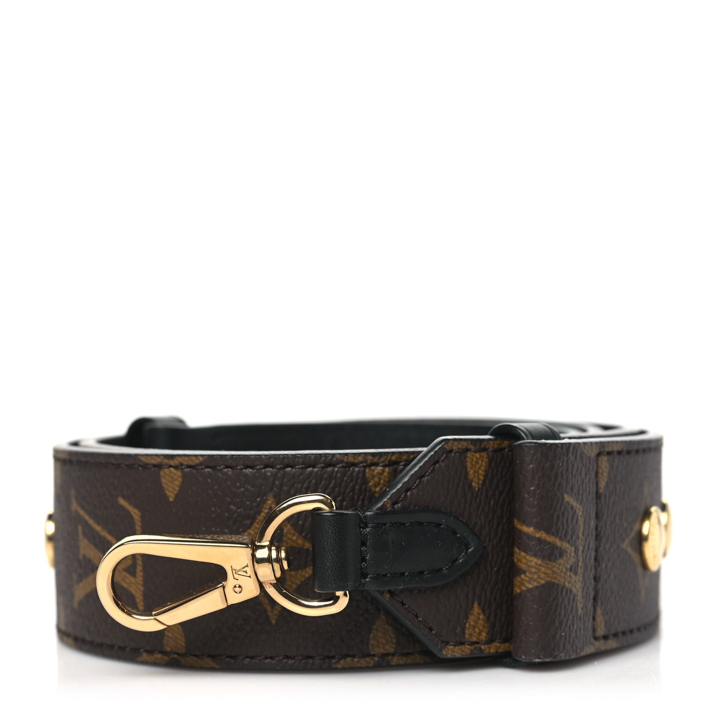 Monogram Adjustable Bandouliere Shoulder Strap Black