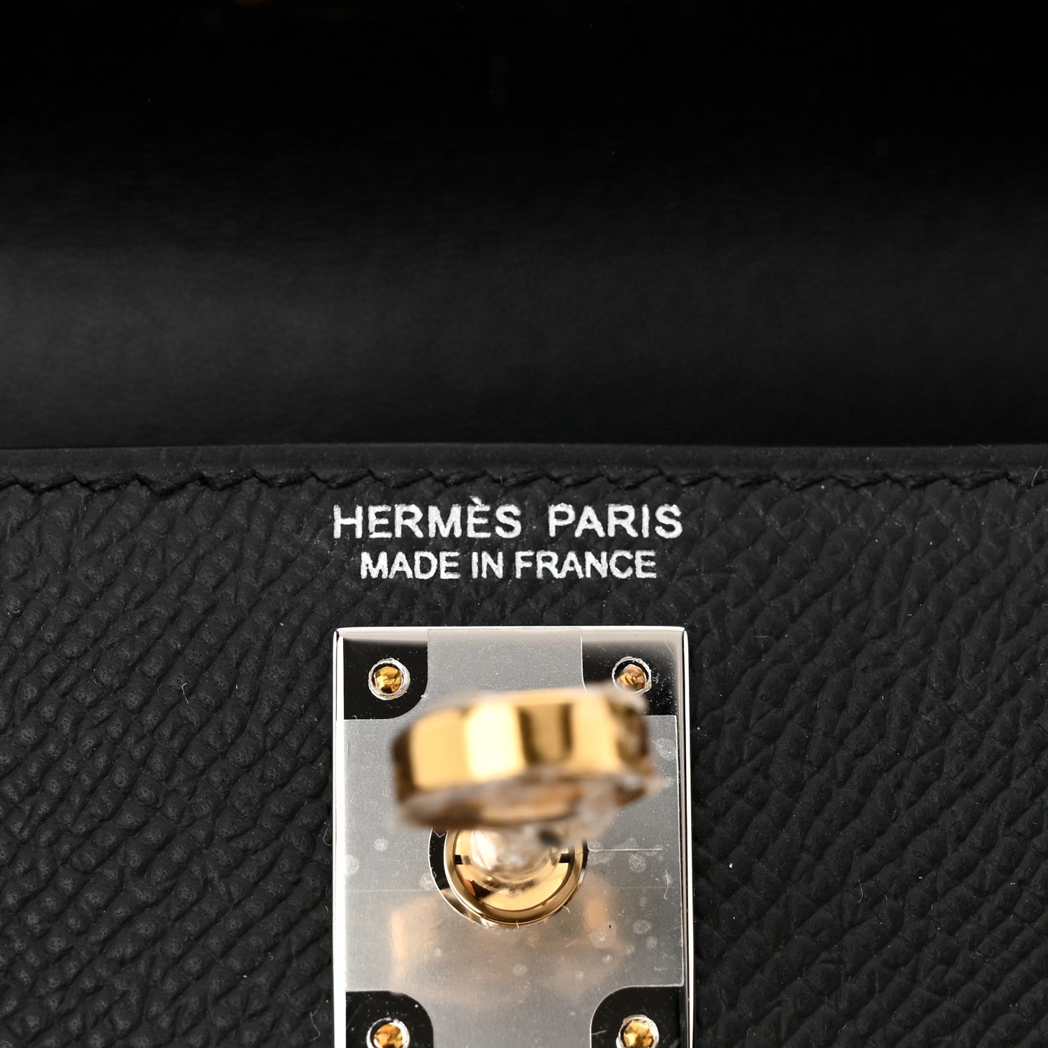 Hermes Epsom Mini Kelly Sellier 20 Black 6 of 11