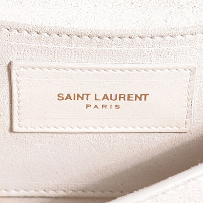 Saint Laurent Calfskin Small Classic Y Shoulder Bag Porcellana 7 of 8