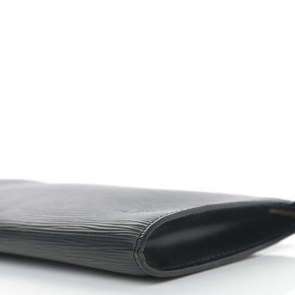 Louis Vuitton Epi Pochette Accessories 24 Black 10 of 12