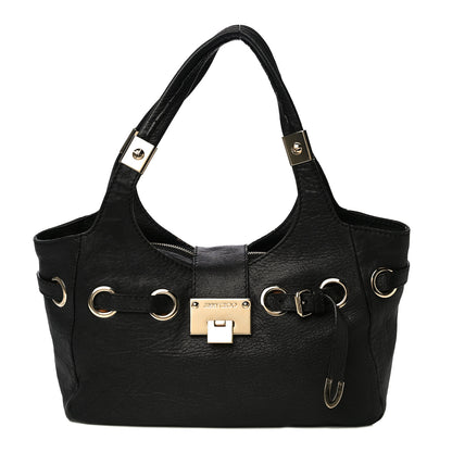 Jimmy Choo Calfskin Small Ramona Black 1 of 12