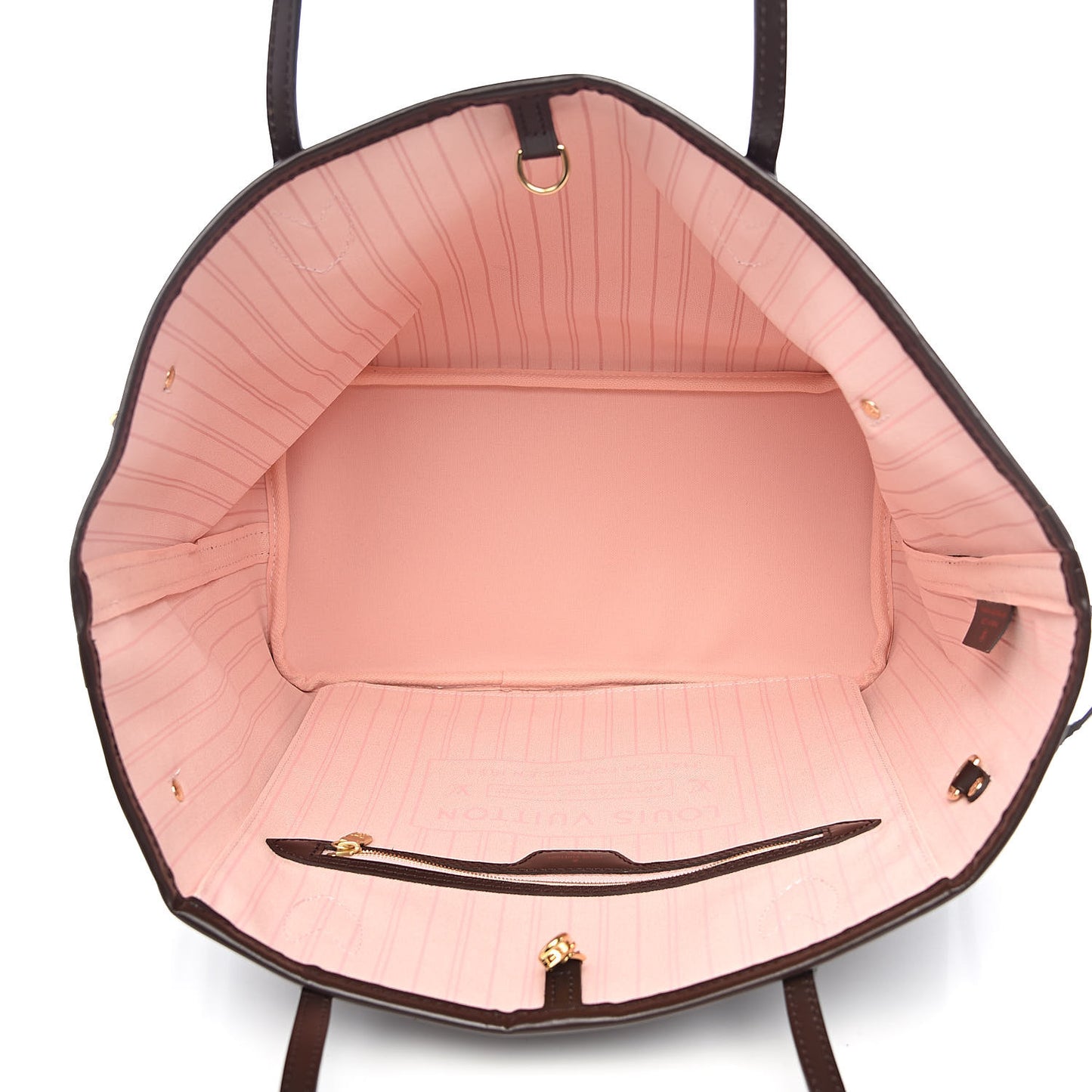 Damier Ebene Neo Neverfull MM Rose Ballerine