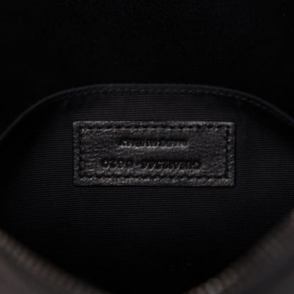 Saint Laurent Calfskin Matelasse Monogram Lou Camera Bag Asphalt 9 of 11