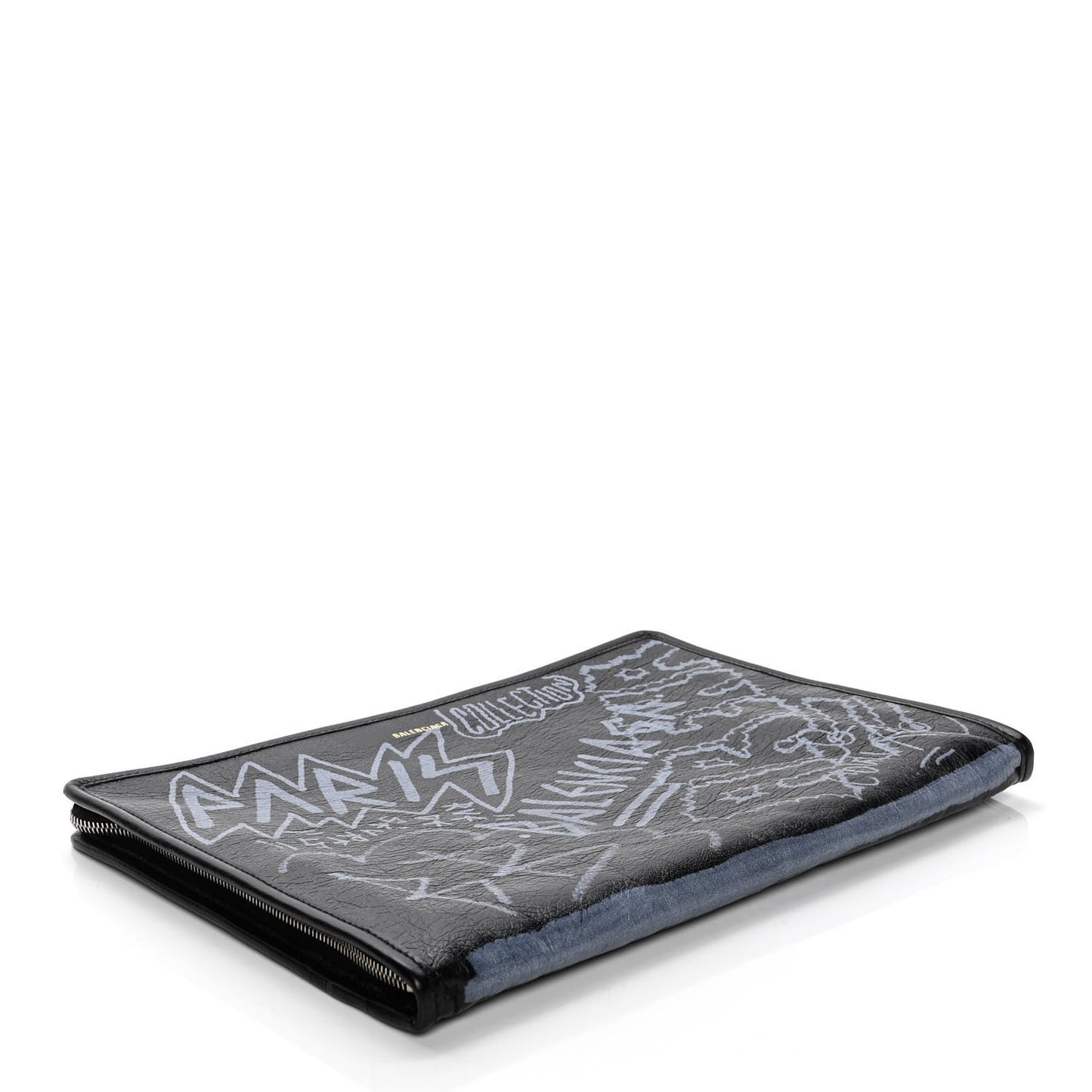 Agneau Arena Graffiti All Over Bazar Pouch Black White